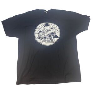 Vintage Able Danger Band Tee Hardcore Punk Black White Men's T-Shirt VTG